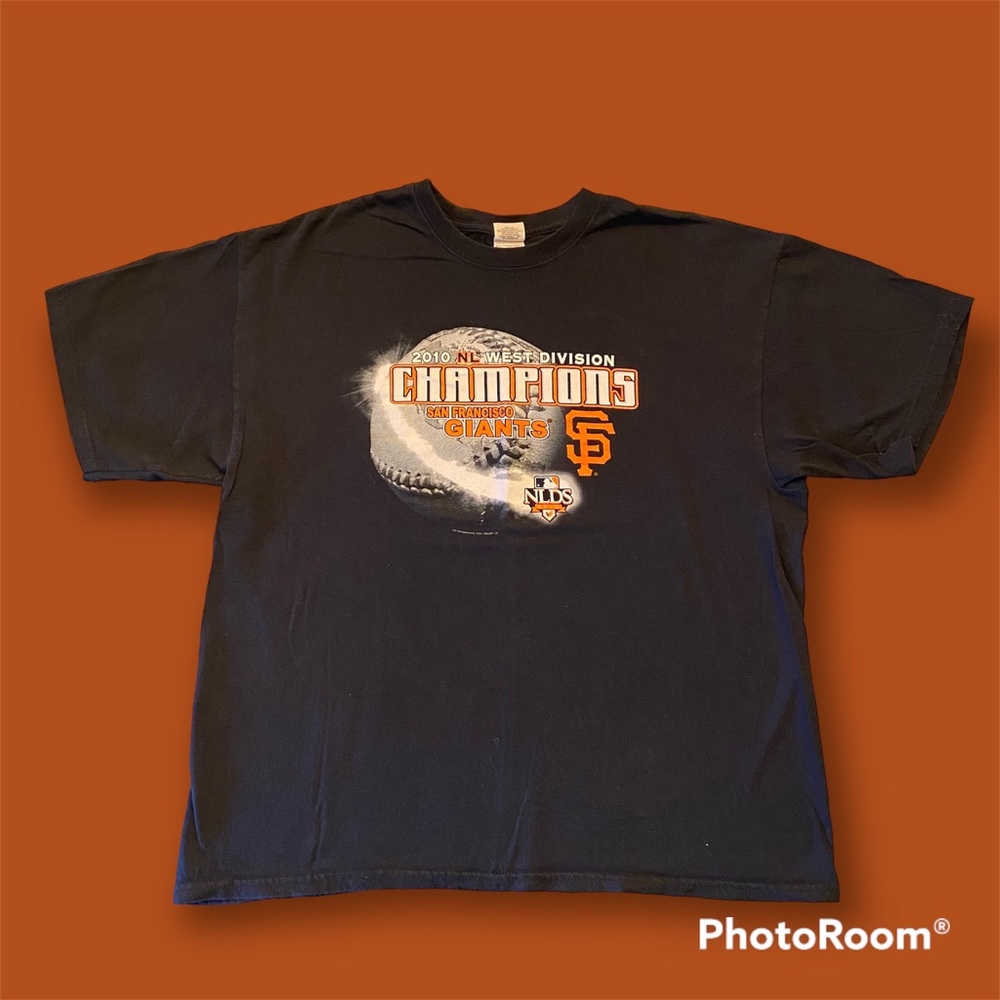 MLB Giants 2010 NL West Division Champions Shirt